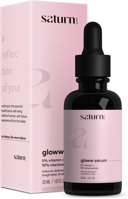 saturn by ghc Vitamin C Serum for Skin Brigthening & Hyperpigmentation, Helps in Glow(30 ml)