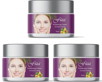 Aablia QA_ Fiza Face Beauty Whitening Cream 7 dino me gorapan Avocado Pack 3(30 g)