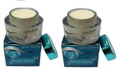 Simi Beauty Product Pearl Glow Whitening Night Cream 30 gram each Pack of 2(60 g)