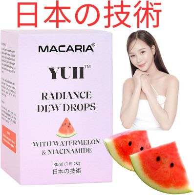 MACARIA YUII Watermelon Niacinamide Quenching Elixir By Japanese Technology(30 ml)