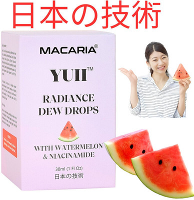 MACARIA YUII Watermelon Niacinamide Glow Bliss Drops By Japanese Technology(30 ml)