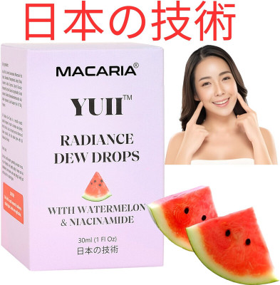 MACARIA YUII Dew Essence of Watermelon Elixir By Japanese Technology(30 ml)