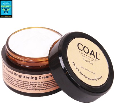 COAL CLEAN BEAUTY Elbow & Hand Brightening Cream for Men & Women Vitamin E |Nourishes(15 g)