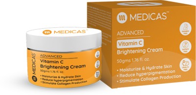 MEDICAS Moisturizer Face cream | Advanced Vitamin C Brightening Cream(50 g)