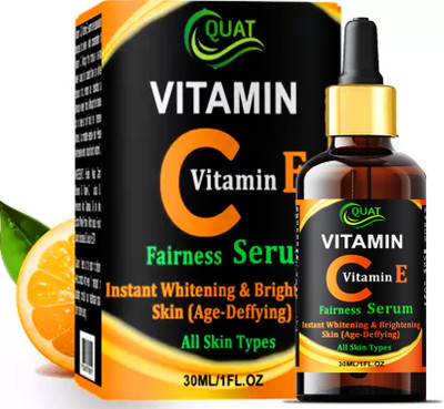 QUAT Vitamin C with E Face Serum Oil Free for Skin Booster(50 ml)