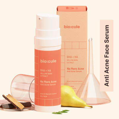 biocule No More Acne Serum, with Salicylic Acid (BHA), for Acne & Blemish Control(30 ml)