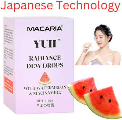MACARIA YUII Watermelon Radiant Splash Niacinamide Serum By Japanese Technology(30 ml)
