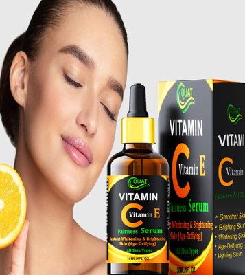 QUAT Vitamin C-E, Light-Hydrating Serum to support a Soft, Smooth Complexion(30 ml)