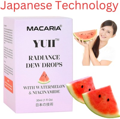 MACARIA Watermelon Dew Drops Glow Recipe Watermelon Toner By Japanese Technology(30 ml)