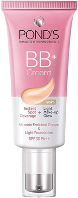 POND's BB+ Cream, Instant Spot Coverage + Light Make-up Glow 18g (18g)(18 ml)