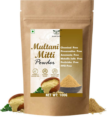 BHARAT HEALTH Multani Mitti Powder (100g)(100 g)