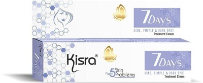 KISRA 7Days Acne, Pimple & Dark Spots Treatment Cream Hydrating & Remove Dark Circles(15 g)