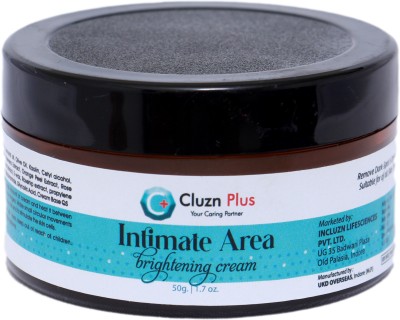 Cluzn Plus Intimate Area Brightening & Whitening cream for Underarms and private areas(50 g)