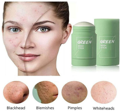 Jiwoo best Green tea cleansing mask stick contains green tea Face Shaping Mask(40 g)