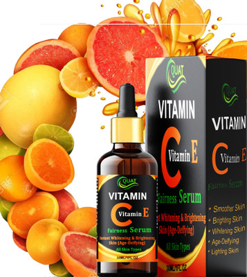 QUAT Brighter your Skin with Power of Vitamin C & E, No More Dark spots & Dull Skin(30 ml)