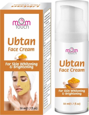 MOM Touch Ubtan Oil-Free Face Moisturizer with Turmeric & Saffron for Skin Brightening(50 ml)