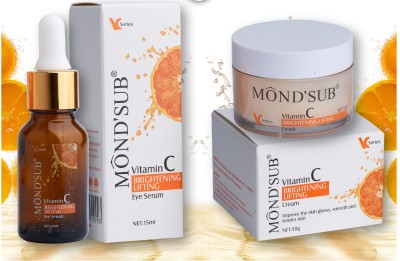 Mond'sub Vitamin C Lifting Face Serum 30ml & Vitamin C Cream 50g(80 ml)