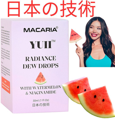 MACARIA YUII Watermelon Radiant Hydration Melon Serum By Japanese Technology(30 ml)