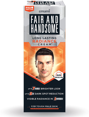 FAIR AND HANDSOME Long Lasting Radiance Cream|2X Spot Reduction|7 Hrs Brighter Look(60 g)