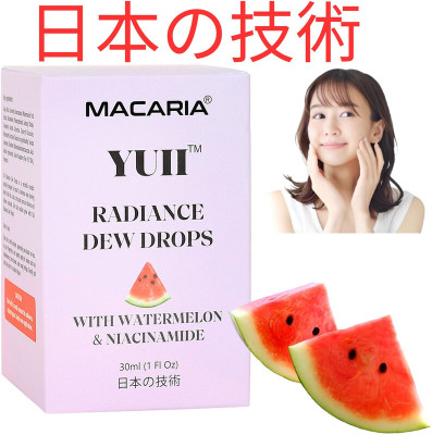 MACARIA YUII Dew Drops Instant Glowing Skin By Japanese Technology(30 ml)