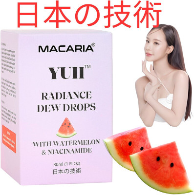 MACARIA YUII Watermelon Luminous Melon Niacinamide Elixir By Japanese Technology(30 ml)