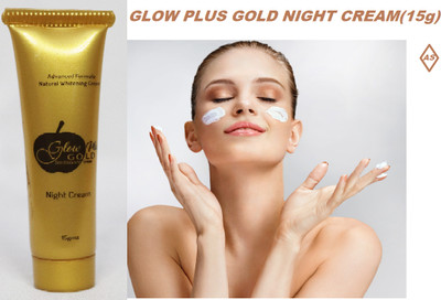 Glow plus Gold ++ GOLD NIGHT CREAM FOR PIGMENTATION REMOVAL(15 g)