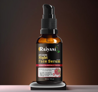 Raiyani Ageless Aura: Overnight Face Rejuvenation Serum(30 ml)