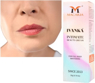 MACARIA Ivanka body whitening cream dark skin for women By Bangkok technology(20 g)