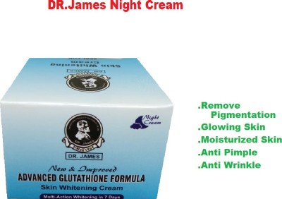 DR JAMES Advanced Formulated Fairness And Cleans Pores Night Cream(30 g)