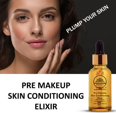 Wildflower essentials Pre Makeup Skin Conditioning Elixir For Plump Your Skin Men & Women(30 ml)
