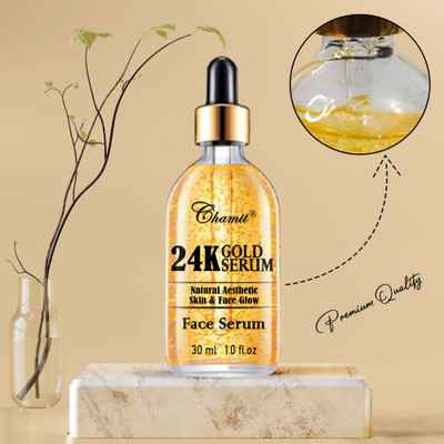 Chamit Advanced Age Defying 24K Gold Face Serum | Anti-Aging | Hydrating | For Dull & Dry Skin (Cruelty Free)(30 ml)