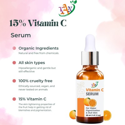 Kan Natural Vitamin C Face Serum for Hyper Pigmentation & Dull Skin(30 g)