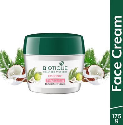 BIOTIQUE Bio Coconut Whitening & Brightening Cream 175Gm(175 g)
