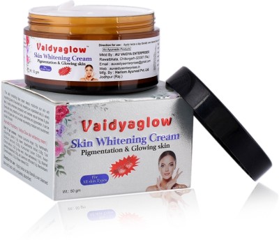 Vaidyaglow Skin Whitening Cream for glowing Skin(50 g)