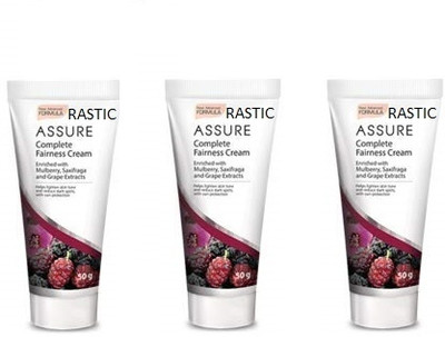 Rastic Assure Complete Fairness Cream (Enriched With Mulberry & Grape Extract) - 50g(50 g)
