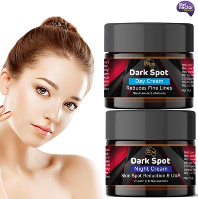 Get Nectar Happiness Dark Spot Day Night Cream For Skin Whitening & Glowing, Anti Ageing(100 ml)