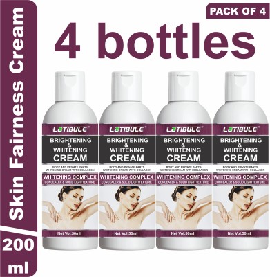 Latibule Whitening Body Lotion SPF 15 + Moisturiser Fairness For Face, Hand & Body(200 ml)