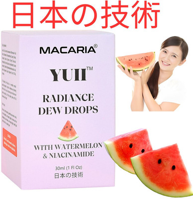 MACARIA Yuii Watermelon Niacinamide Dew Drops By Japanese Technology(30 ml)