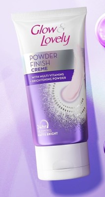 Glow & Lovely Multi Vitamins + Brightning powder Cream 24 Hour Oil Control 50ML_(51 ml)