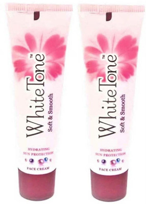White Tone .White Tone Soft & Smooth Face Cream 25gm Ã 2(25 g)