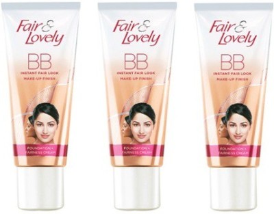 Glow & Lovely BB Foundation Fairness Cream 9gm pack of 3(9 g)