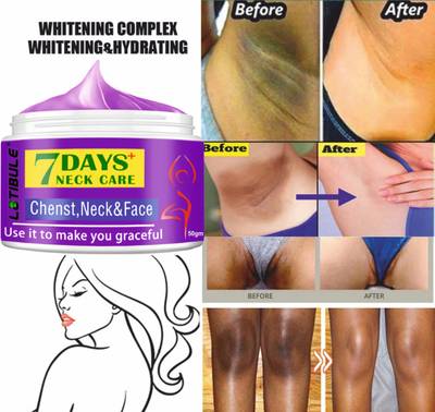 Latibule Whitening Lighten and Brighten Skin , Chenst Neck & Face Cream For Men & Women