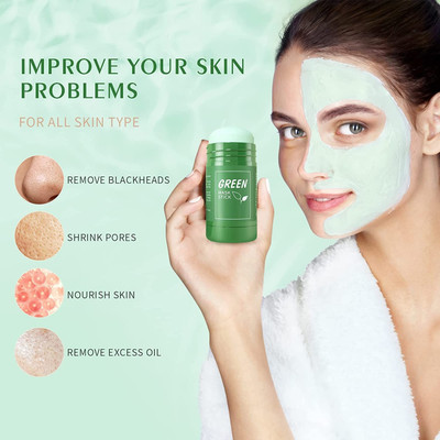 tanvi27 New Cleansing Mask Purifying Mask Solid Cleansing Mask Type Shrink Pores(40 g)