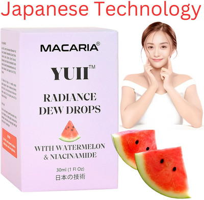 MACARIA YUII Watermelon Niacinamide Infused Aqua Dew By Japanese Technology(30 ml)