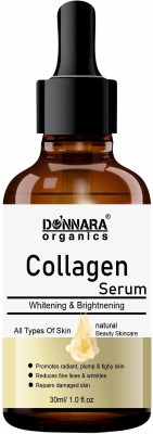 Donnara Organics Collagen Face Serum for Dull & Ageing Skin | Skin Hydration (30ml) Pack of 1(30 ml)