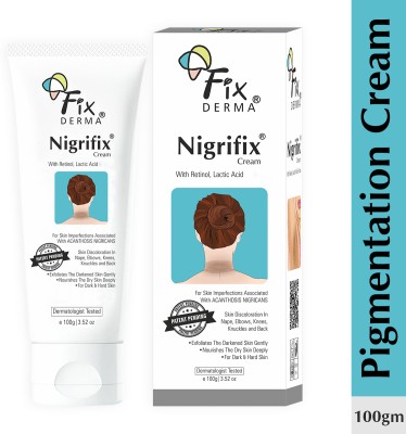 Fixderma Nigrifix Cream For Dark Neck, Ankles, Knuckles, Elbows, Underarm Whitening(100 g)
