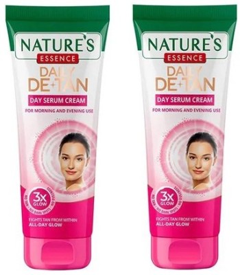 Nature's Essence DAILY DE TAN DAY SERUM CREAM 100ML PACK OF 2(200 ml)