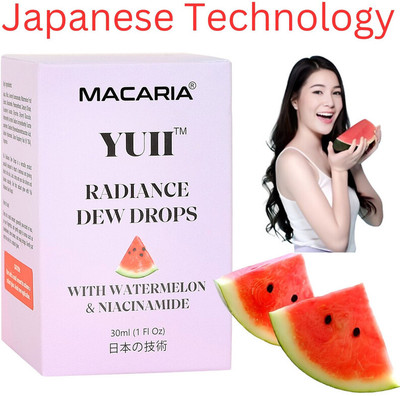 MACARIA YUII Watermelon Dew Drops of Melon Perfection By Japanese Technology(30 ml)