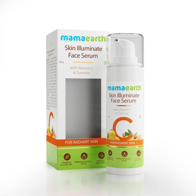 Mamaearth Skin Illuminate Vitamin C Serum For Radiant Skin with High Potency Turmeric(30 ml)