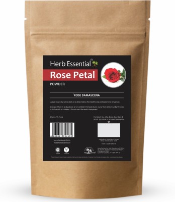 Herb Essential Rose Petal Powder for Face and Skin, 50g(50 g)